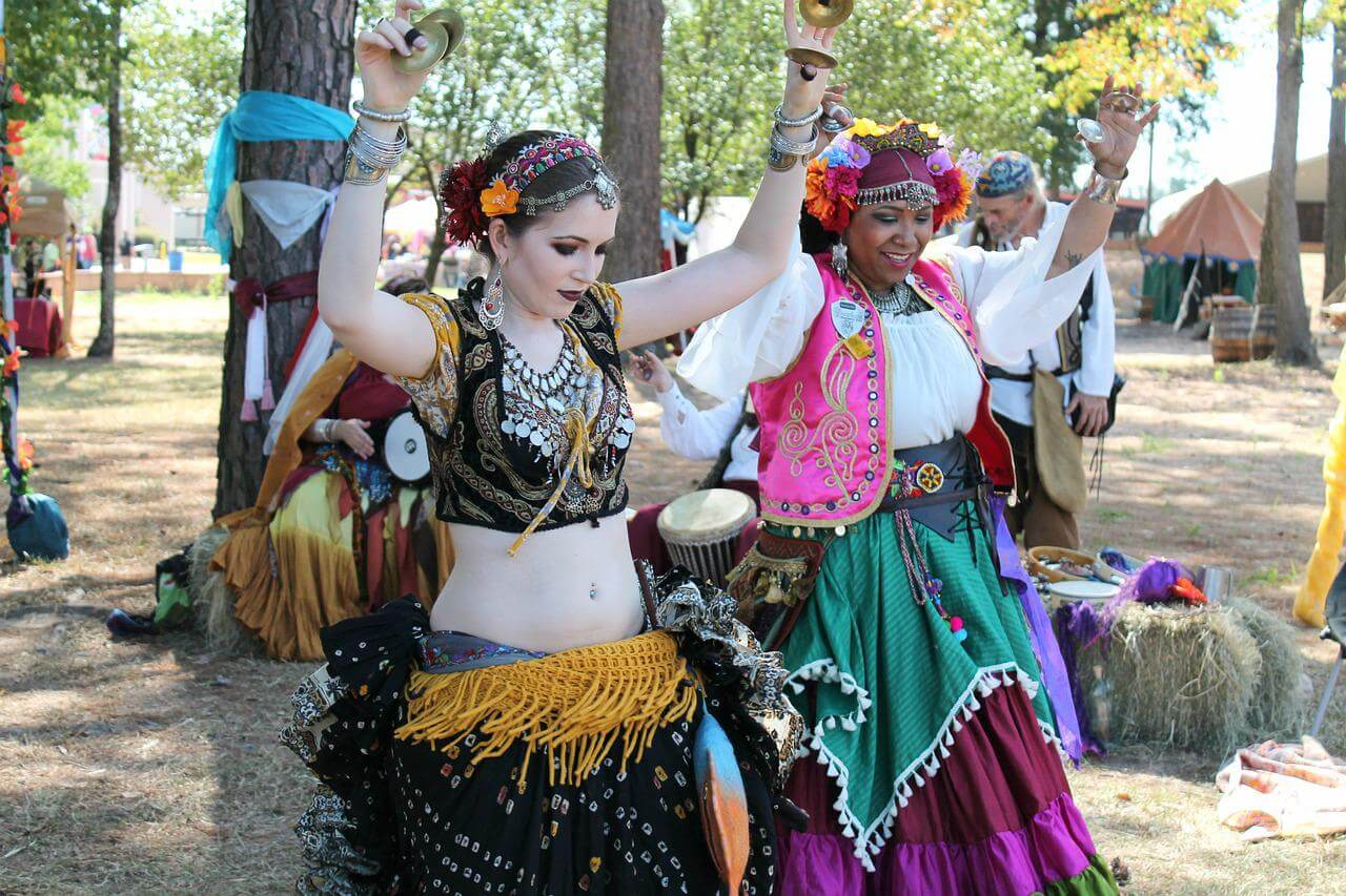 Middle Eastern Belly Dancers